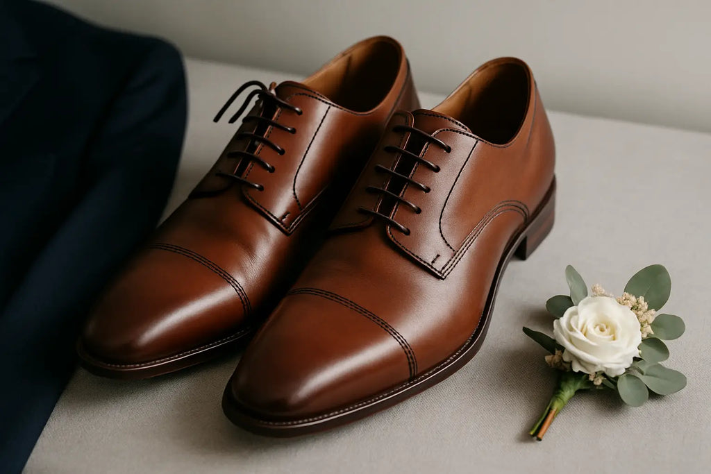 Men’s Leather Wedding Shoes That Look Right