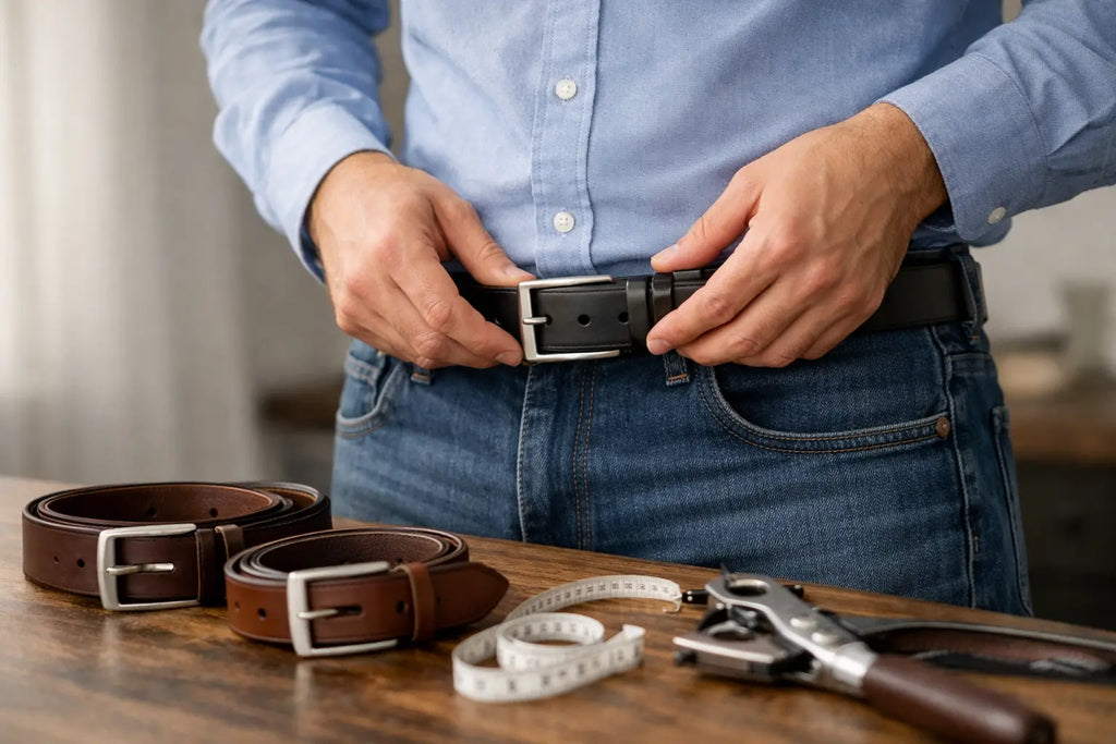 Leather Belt Sizing for Men Made Simple