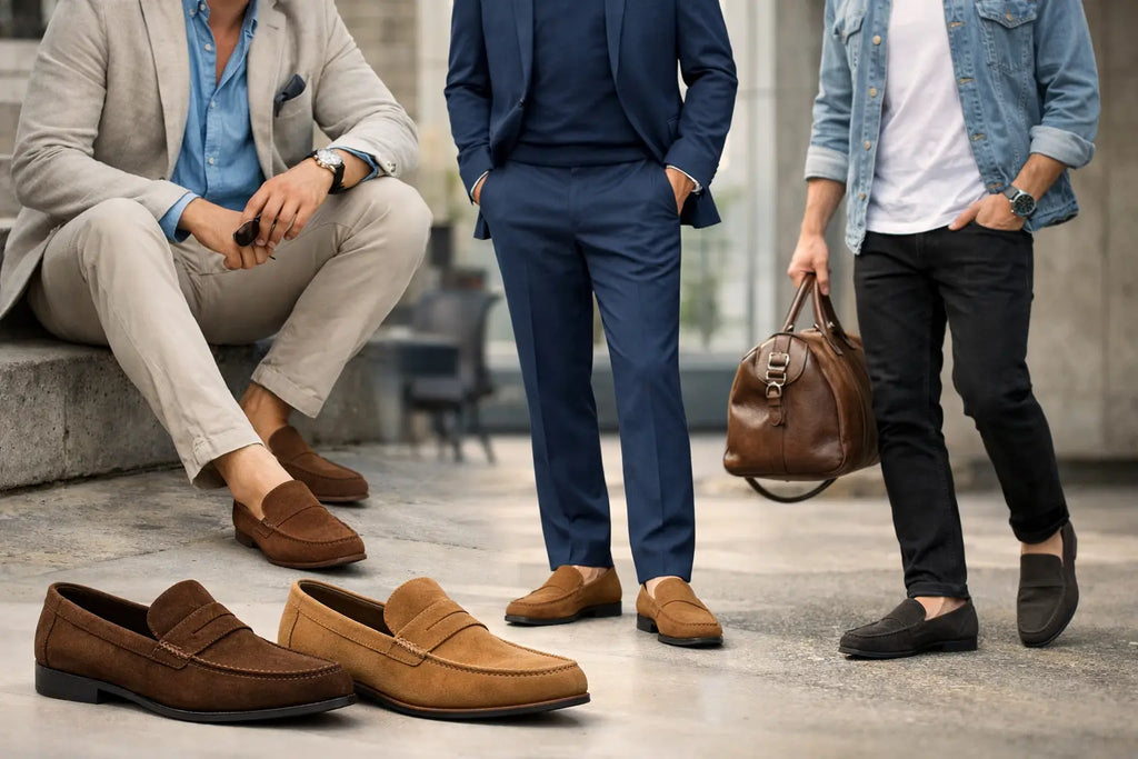 How to Style Suede Loafers Men Will Wear Well