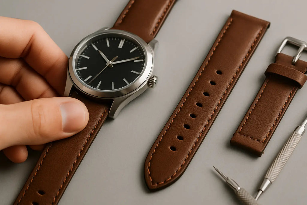 Leather Watch Strap Replacement, Done Right