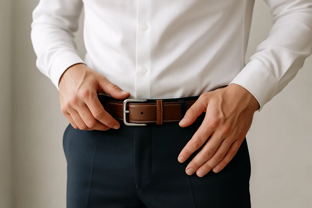 How to Choose a Leather Belt That Looks Expensive