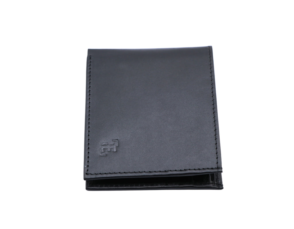 Regno Black Leather Wallet