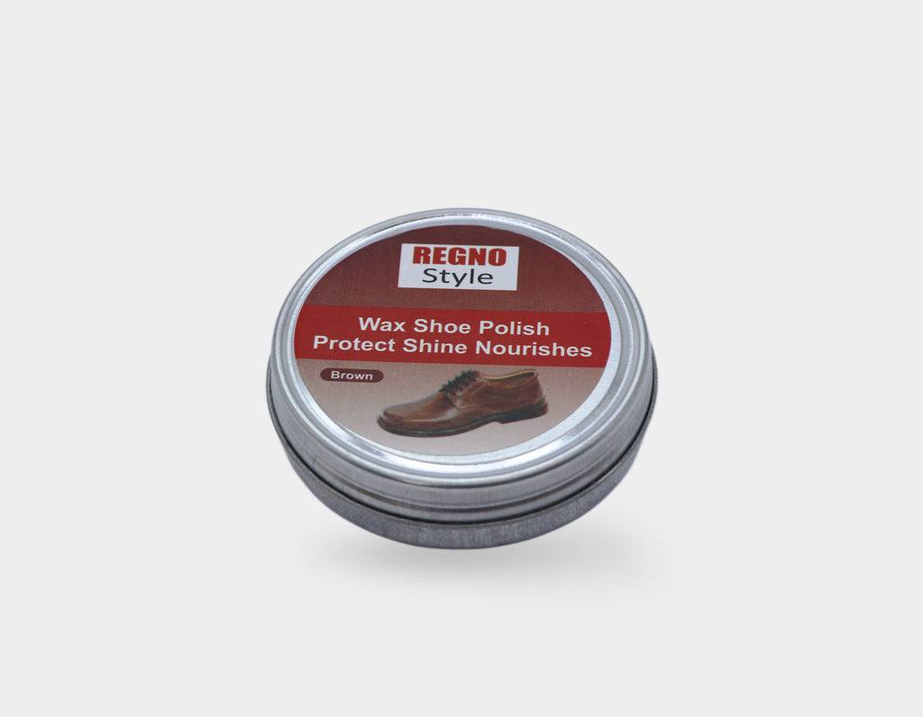 Regno Wax Shoe Polish Brown