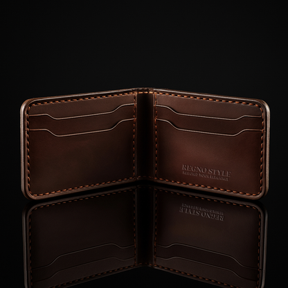 Regno Dollar Wallet – Chocolate Brown