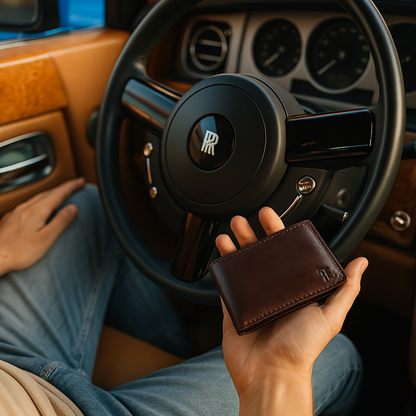Regno Dollar Wallet – Chocolate Brown