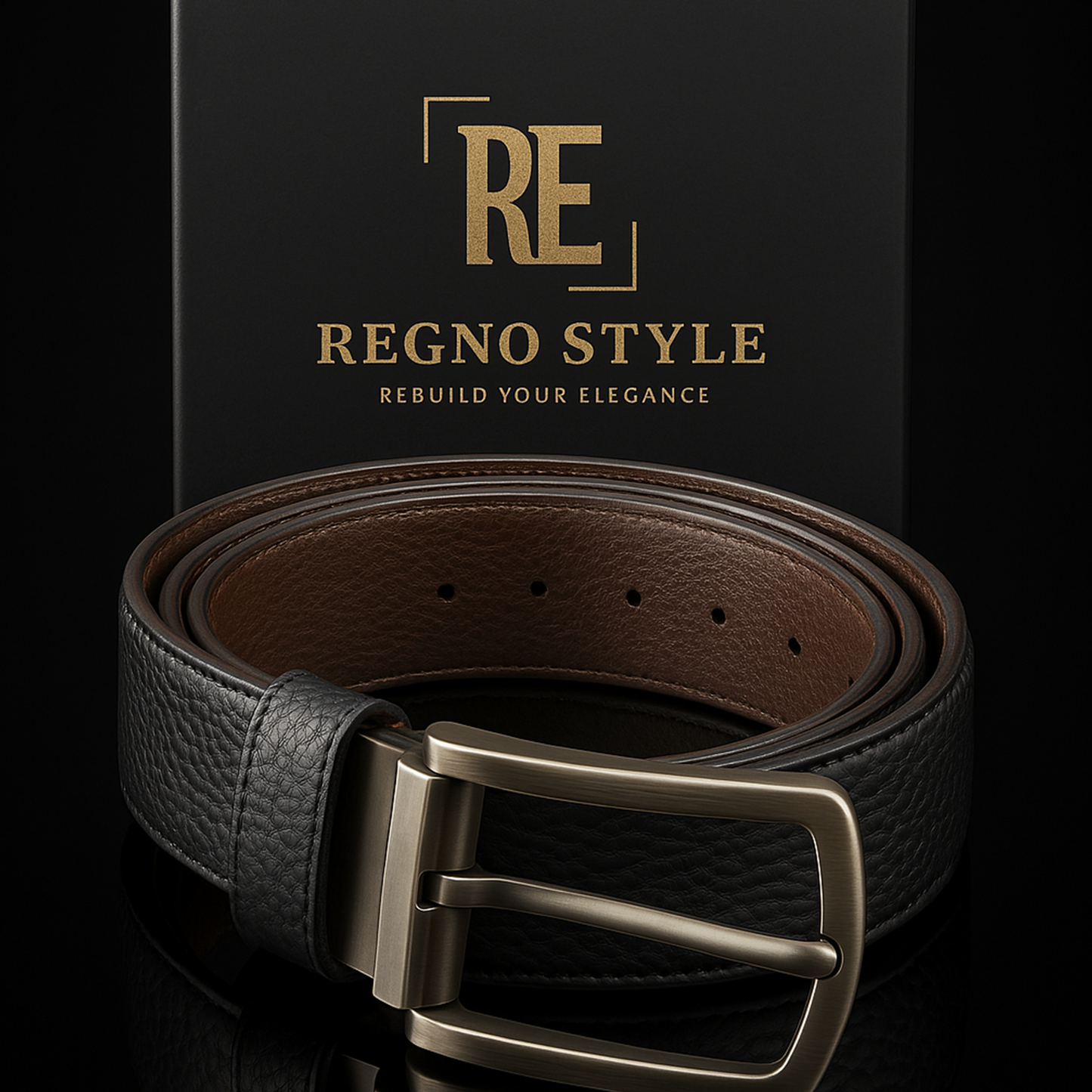 Regno Executive  Soft Leather Belt