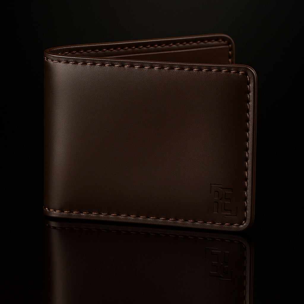 Classic Handmade Leather Wallet - with Coin Pocket