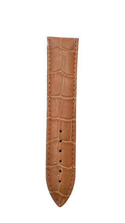 Saddle Tan Leather Watch Strap